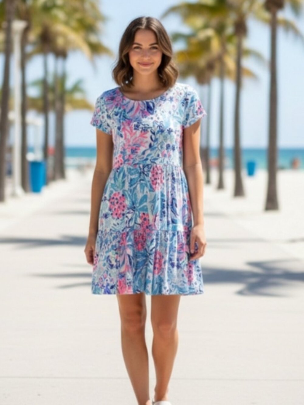 Lilly Pulitzer Geanna dress in Zanzibar print